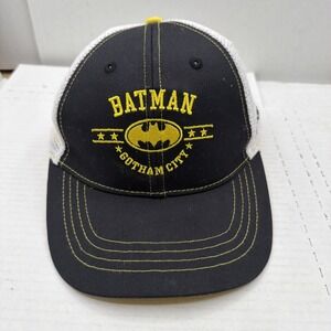 Six Flags Magic Mountain Batman Gotham City Trucker SnapBack Hat